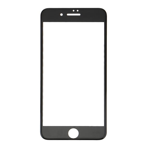 QSTDGVPW Anti-Scratch Tempered-Glass Screen Protector 3D Curved Glass For iPhone 7 Black