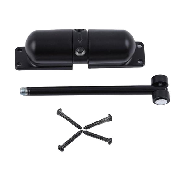 QSTDGVPW Automatic Door Closer Light-duty Residential Home Doors Self-Closing Shutter