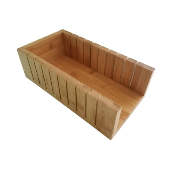 QSTDGVPW Bamboo Bread Slicer Bread Slicing Guide Manual Evenly Slicing Easy to Use Toast