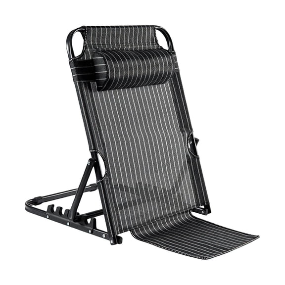 QSTDGVPW Bed Backrest for Sitting up in Bed Adjustable Angle Foldable Steel for Neck Head large 7 Gears