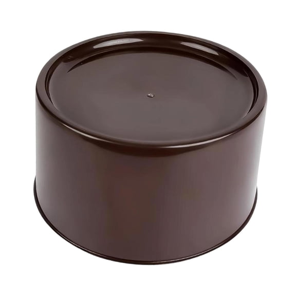 QSTDGVPW Beverage Dispenser Base Ice Tea Barrel Easy Setup Portable Party Round Stand Brown