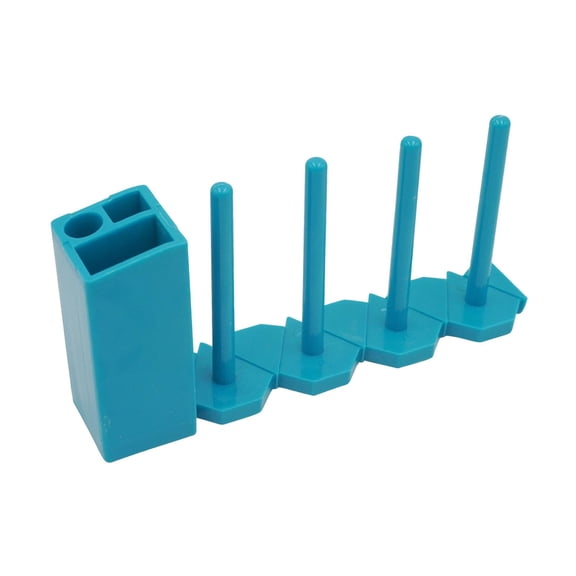 QSTDGVPW Bobbin Holder Bobbin Organizer High Efficiency Storage Box for Organizing and Storing Sewing Machine Attachment Thread Holder Blue