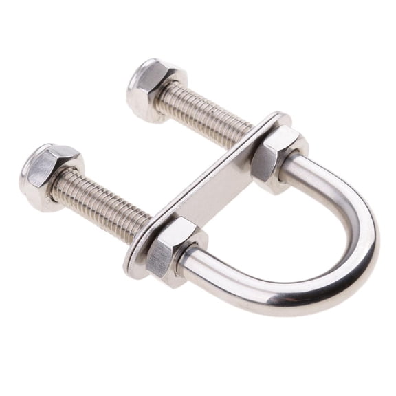 QSTDGVPW Bow/Stern Eye U-Bolt 316 Stainless Steel for Boat Marine Rigging No Rusting