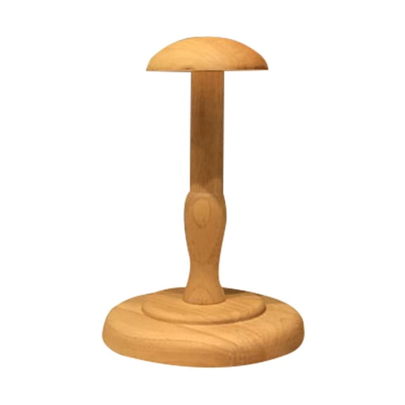 QSTDGVPW Cap/Hat Stand, Decorative Wig Stand, Hat Display Rack Holder - multifunzionale - Brown M