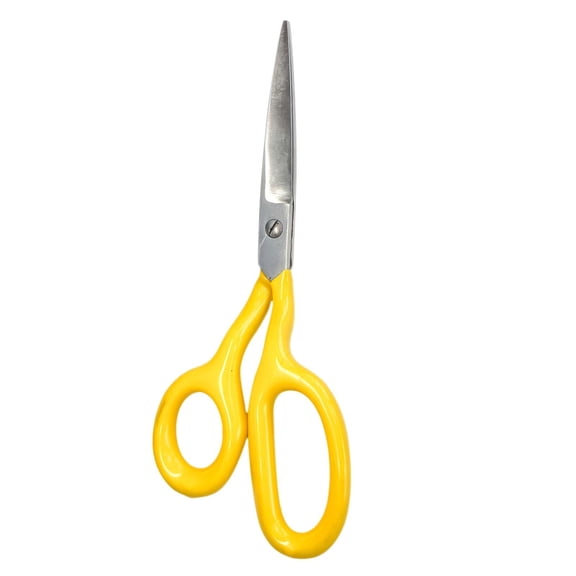 QSTDGVPW Carpet Scissors with Comfort Grip Professional Multipurpose for Crafting DIY Yellow