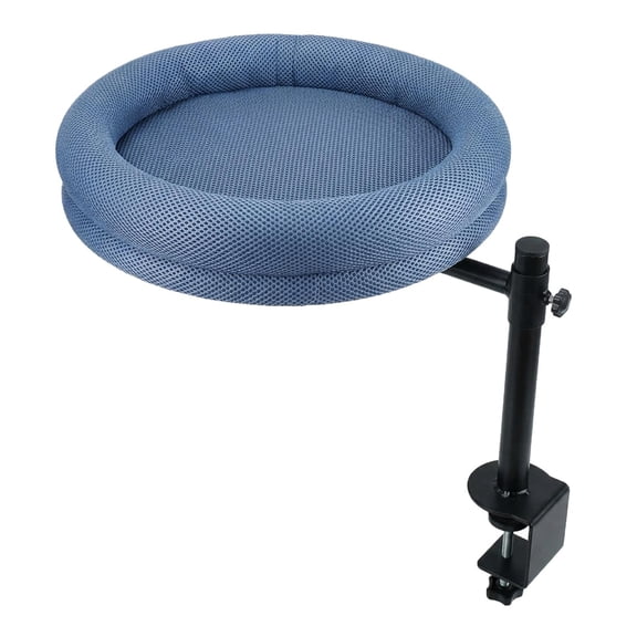 QSTDGVPW Cat Desk Bed Desktop Cat Bed Sturdy 360 degree Rotation for Office Home Study Room