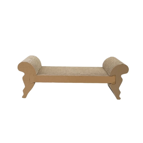 QSTDGVPW Cat Scratcher Sofa Cat Scratch Pad Lounge Couch Lounger Interactive Play Toy Nest Scratching Corrugated Board for Kitten Furniture Protector