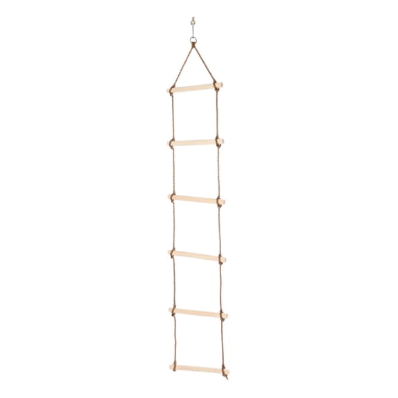 QSTDGVPW Climbing Rope Ladder Tools Rotary Connector Toys for Indoor Backyard Playground