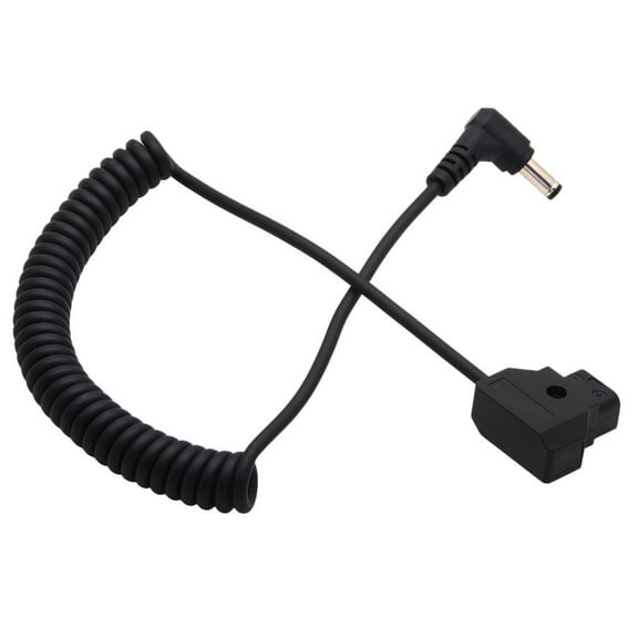 QSTDGVPW Coiled D-TAP 2Pin Male to Female Extension Cable for DSLR Rig Anton Battery
