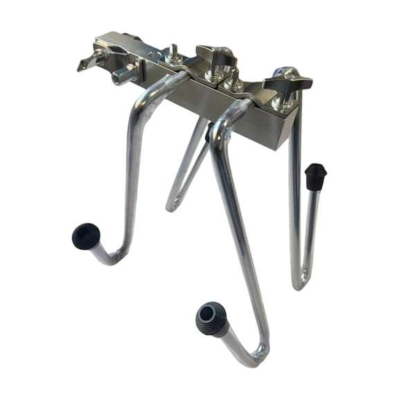 QSTDGVPW Concert Cymbal Stand Cymbal Cradle Metal Percussion Rack Drum Cymbals Holder for