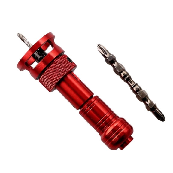 QSTDGVPW Countersink Drill Bit Counterbore Tool Depth Stop Adjustable Woodworking Screws Compact Size for Carpenters DIY Cabinets Furniture
