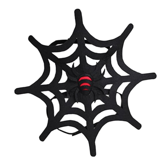 QSTDGVPW Creative Dog Spider Costume Funny Pet Cat Birthday Fancy Dress Red Warm Clothes Outfits Halloween Christmas Cosplay Party Accessories L
