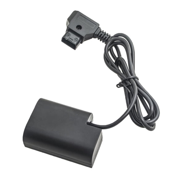 QSTDGVPW DMW-BLF19E DMW-DCC12 DC Coupler + D Tap Cable Cord for Panasonic DMC-GH3 GH4 GH5