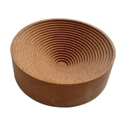 QSTDGVPW Delicacy Kitchen Wood Dessert Slicing Serving Tray Cutting Board Dessert Storage round