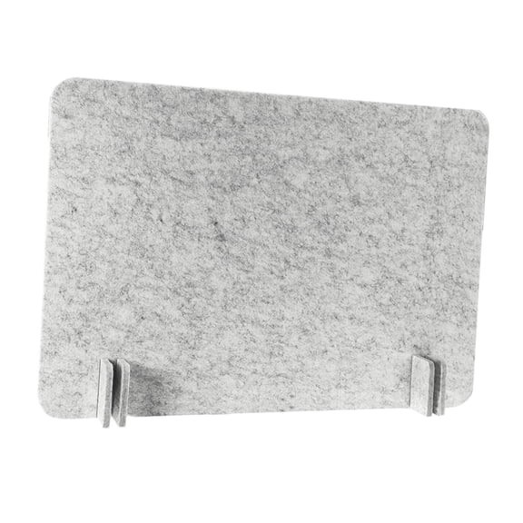 QSTDGVPW Desk Divider Decrease Noise Convenient Lightweight Privacy Panel Desk Partition Light Gray