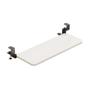 QSTDGVPW Desk Extender Board Ergonomic Portable Adults Table Mount Desk Extender Tray 40cmx20cmx1.2cm