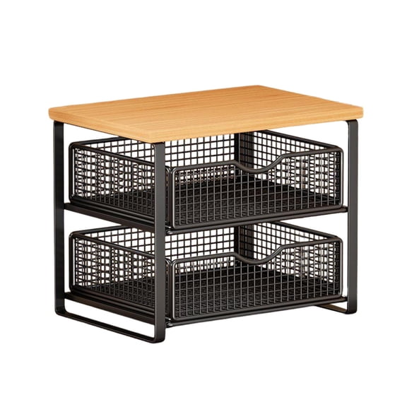 QSTDGVPW Desktop Printer Stand Convenient Small Printer Table for Dorm Office Kitchen Style G