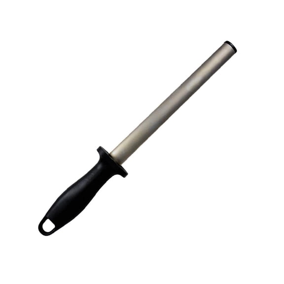 QSTDGVPW Diamond Carbon Steel Professional Sharpener Rod Kitchen, Home or Hunting Hunter