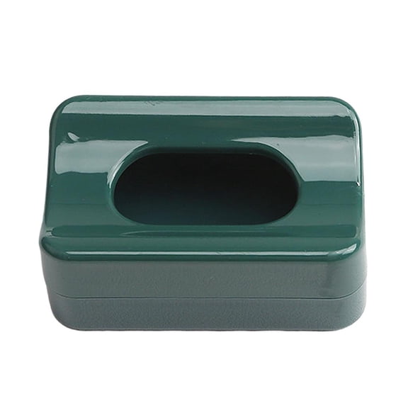 QSTDGVPW Dip Powder Recycling Tray System Dipping Powder Recycling System French Dip Nail Tray Case Container Storage green