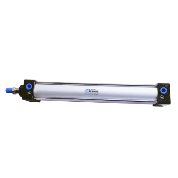 QSTDGVPW Double Acting Pneumatic Air Cylinders SC-40 Couplings Aluminum Alloy SC40x250