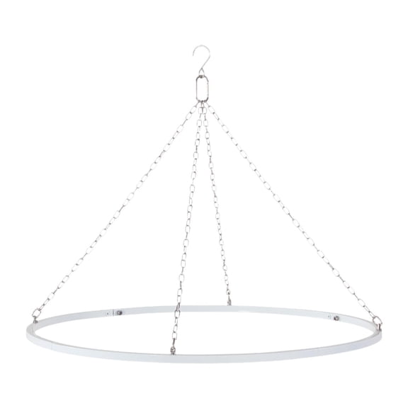 QSTDGVPW Drapes Hanging Kit Canopy Hoop Easy Installation Metal Hardware Wedding Decorations for Indoor Outdoor Weddings Party