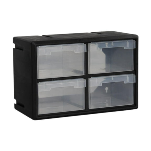 QSTDGVPW Drawer Storage Cabinet Organizer Container Wall Mounted Home Garage Organization 4 drawers