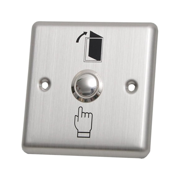 QSTDGVPW Electric Electronic Door Exit Switch Push Button for Home Office Security System