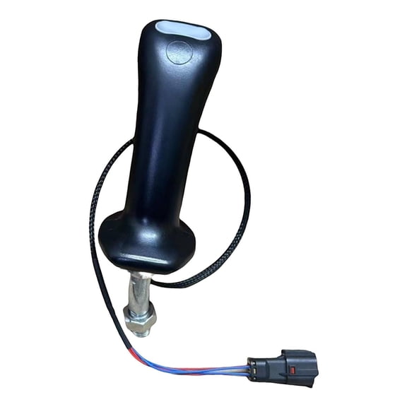 QSTDGVPW Excavator Joystick Handle Accessories Black Comfort Excavator Joystick Lever Single