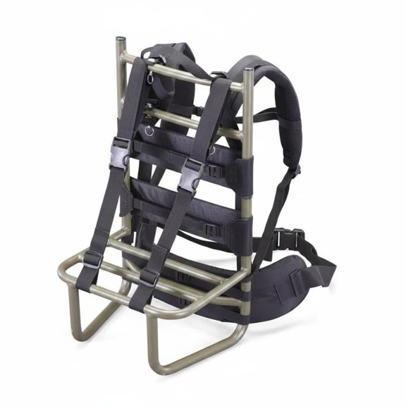 QSTDGVPW External Backpack Frame Hiking Pack Frame Ergonomic Load Transfer System for Adult Trail and Camp Use