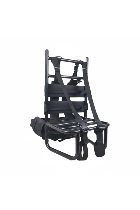 External Frame Backpack Hiking Frame Pack Frame Aluminum Alloy Welded Build Large Capacity Support for Adult Alpine Travel