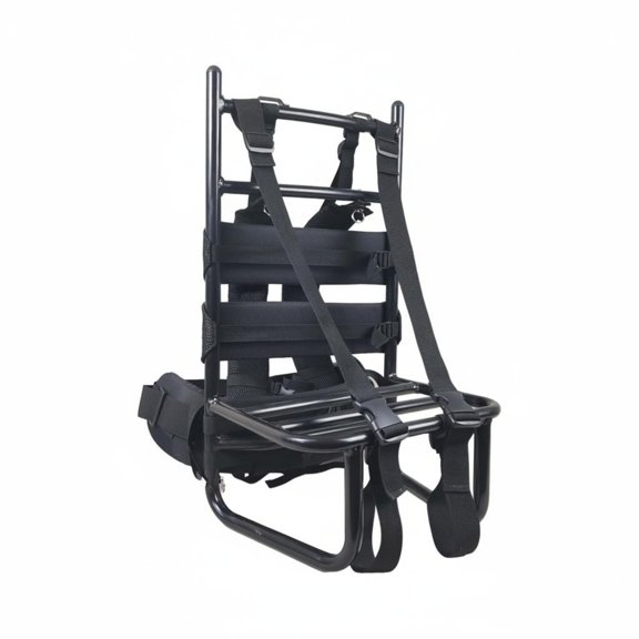 QSTDGVPW External Frame Backpack Hiking Frame Pack Frame Aluminum Alloy Welded Build Large Capacity Support for Adult Alpine Travel