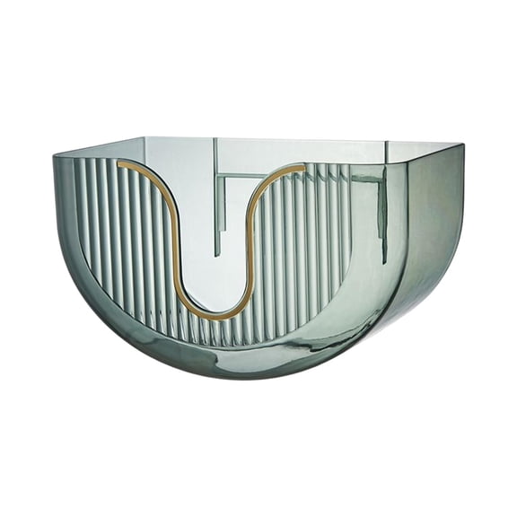 QSTDGVPW Facial Tissue Holder Bathroom Organizer Punch Wall Mounted Napkin Dispenser for Green