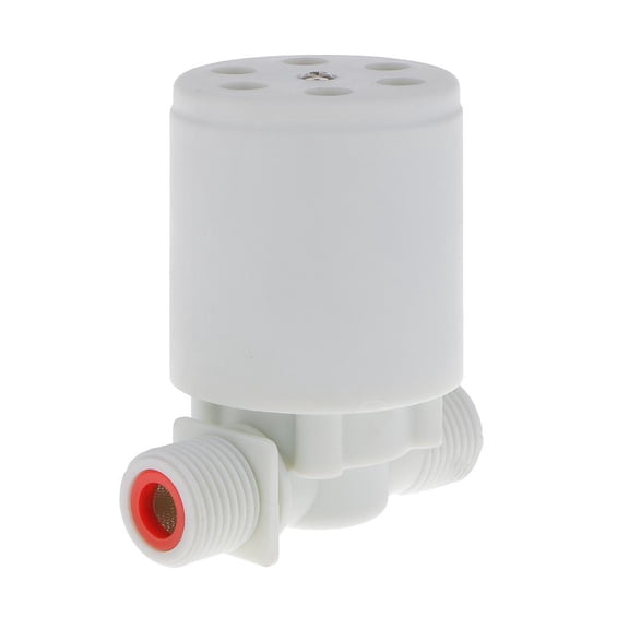 QSTDGVPW Floating Ball Valve Automatic Water Level Control Valve for Aquarium Tank White