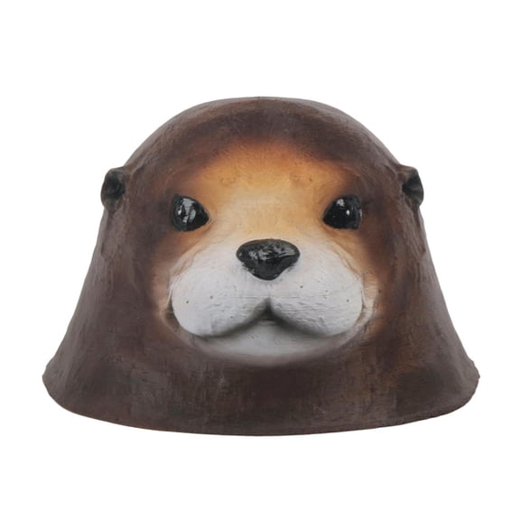 QSTDGVPW Floating Seal Head Figurine Animal Sculpture Waterproof Pond Float Decor Outdoor Ornament for Outside Swimming Pool Landscape
