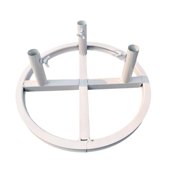 QSTDGVPW Flower Pole Display Stand Base Decoration for Wedding Arch Centerpiece Event White