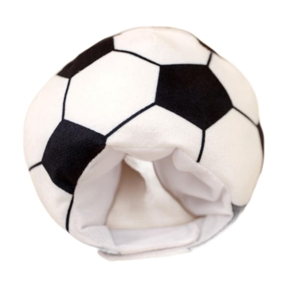 QSTDGVPW Football Doll Headgear Hat Funny Dress up Hat for Carnival Holiday Halloween