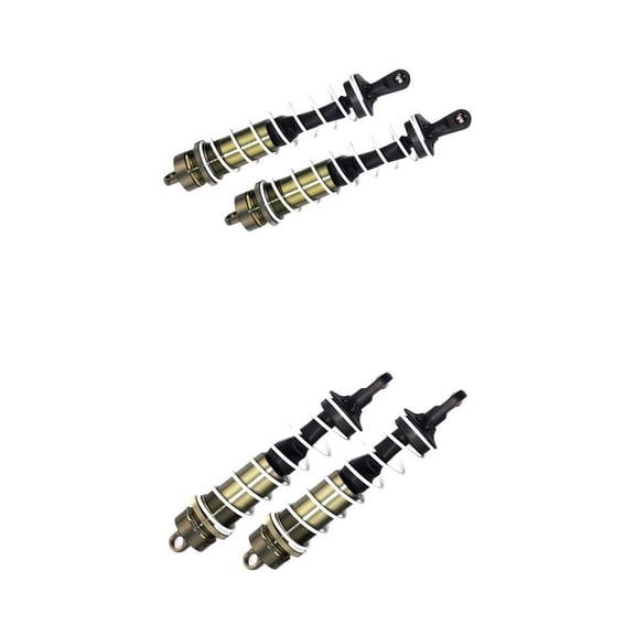 QSTDGVPW Front & Rear Shock Absorber for 1/8 RC Car Buggy Monster Trunk HOBAO HSP HPI