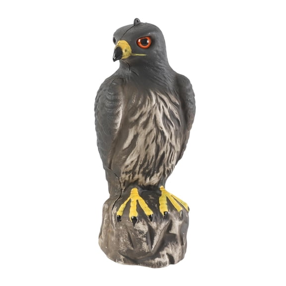 QSTDGVPW Garden Eagle Ornament Bird Deterrent Decor Fake Hawk Decor for Yard Lawn Outside MY1202