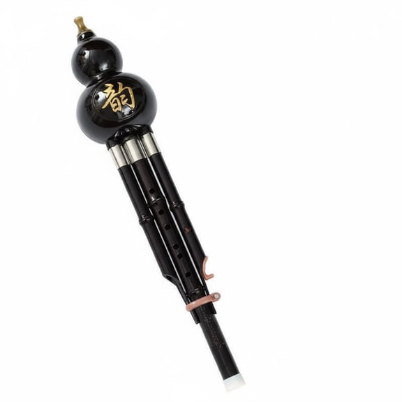 QSTDGVPW Gourd Flute Hulusi Cucurbit Woodwind ABS Durable 7 Hole C Tone Smooth Pitch for Beginners Students Classroom Use