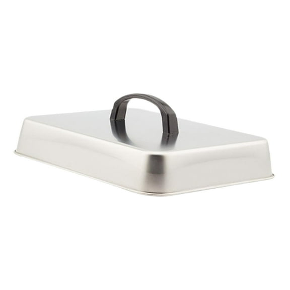 QSTDGVPW Grill Lid Rectangular Steaming Cover Lid for Flat Top Griddle Teppanyaki BBQ 31x24x5cm