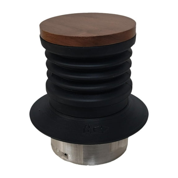 QSTDGVPW Grinder Single Dose Hoppers Grinder Air Blower for Household Restaurant Cafe wood cover