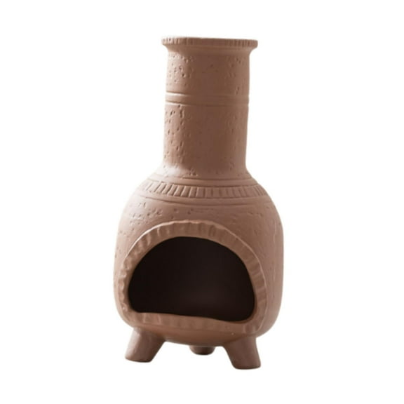 QSTDGVPW Holder Incense Burner Ceramic Bowl Mini Chimney for Living Room Study Brown