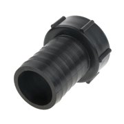 QSTDGVPW IBC Tote Tank Adapter Coarse Thread Water Tank Connector Fitting Black - 50mm