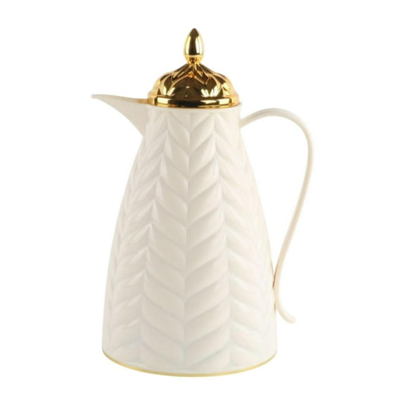 QSTDGVPW Insulated Coffee Carafe Arabic 1000ml Luxury for Beverage C