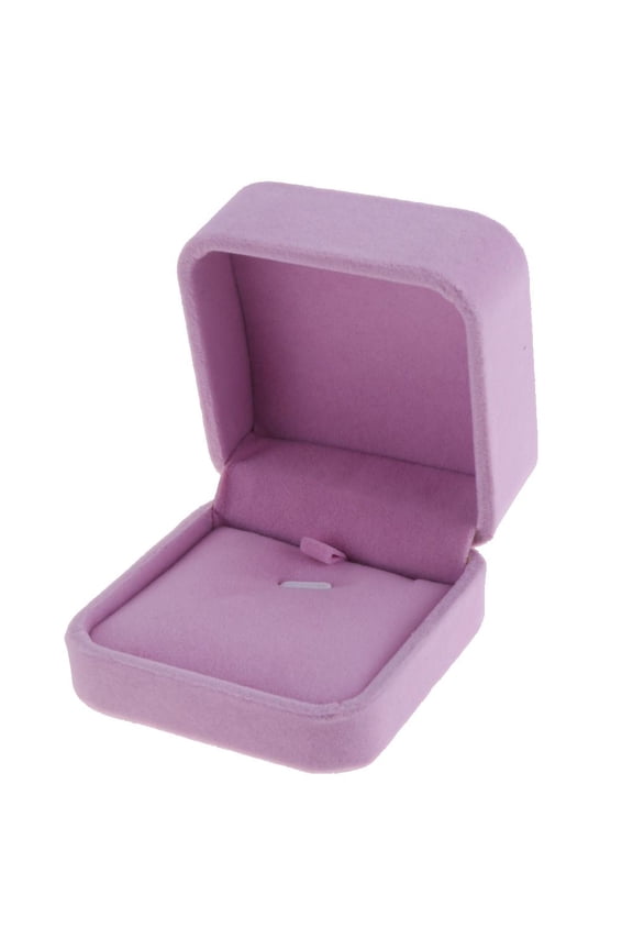 Jewelry Display Box Pendant Box Jewelry Pendant Display Velvet Gift Box Jewelry Box Storage to Choose From - pink