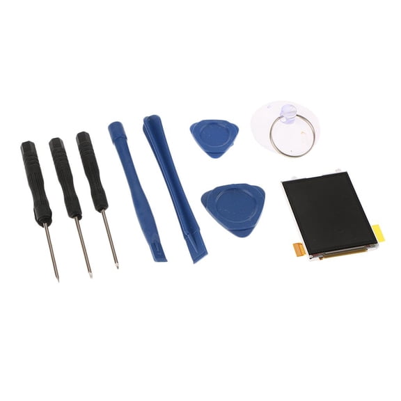 QSTDGVPW LCD Screen Display Full Sets Repair Tools Kits Replacement Parts for iPod Nano