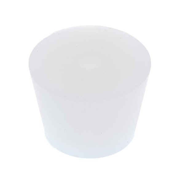 QSTDGVPW Lab Glassware Tube Silicone Stopper Plug Wine Bottle Stopper 3.2-4.2cm Hole