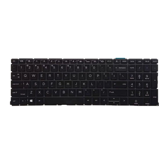 QSTDGVPW Laptop Replacement Keyboard with Backlit US Layout for HP 455R 450 G8 Hsn-Q27C-5