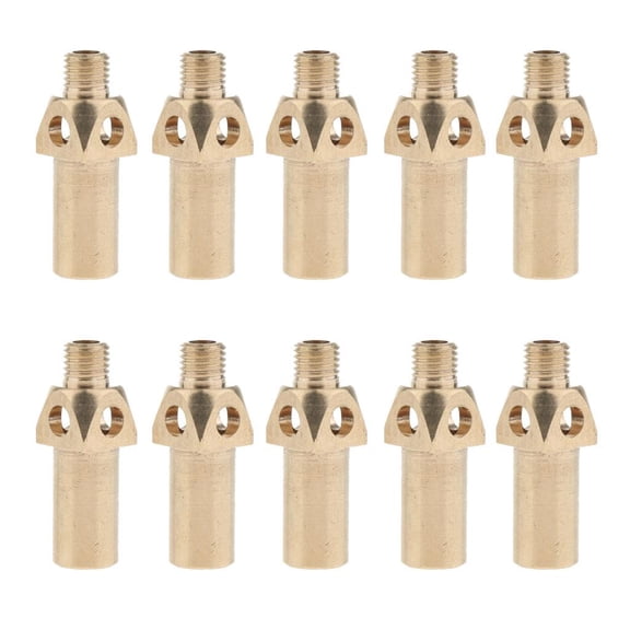 QSTDGVPW Lots 1 Wok Jet Burner Brass Tip Nozzle for 32Tip/2 Tip/1 Tip Natural Gas