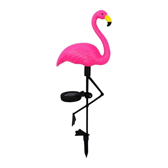 QSTDGVPW Loviver Flamingo Garden Light Solar Light Warm Lighting Garden Stake Landscaping